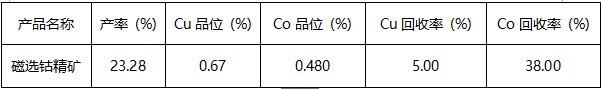 高梯度磁選機選礦分選銅鈷工藝指標(biāo).jpg